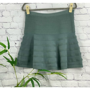 Romeo & Juliet Couture Sage Green Knit Skirt